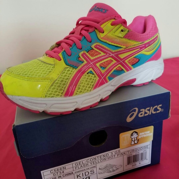 size 4 asics